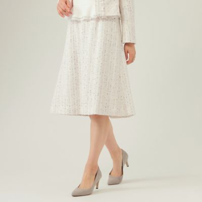 ＜TO BE CHIC (Women)＞ファンシーツイード　スカート（Ｗ５Ｓ０１１０１＿＿）