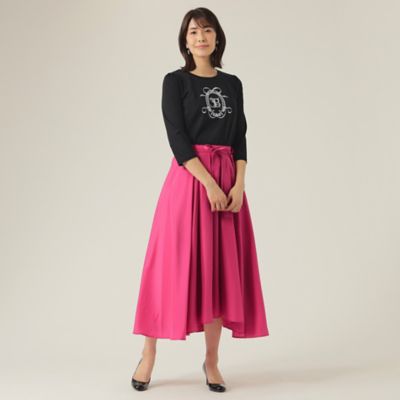 希少タグ付き✨トリココムデギャルソン レイヤードスカート 二重デザイン シアー 2022】コムデギャルソン COMME des GARCONS *ポリカットオフ切替