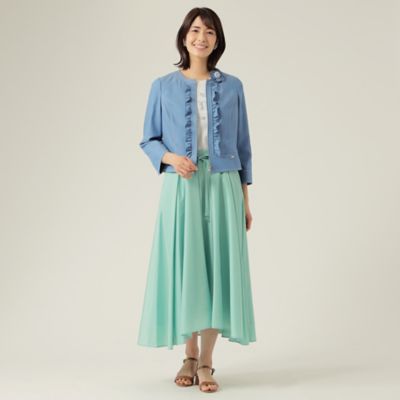 美品♡トゥービーシック　 トリアセタイプライター スカート44グリーン 楽天市場】【SALE／77%OFF】トリアセタイプライター ロング
