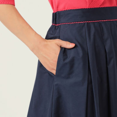パネルフラワー刺繍 スカート（Ｗ５Ｓ１２１４８＿＿） | ファッション