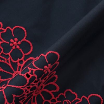 パネルフラワー刺繍　スカート（Ｗ５Ｓ１２１４８＿＿）