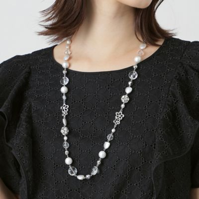 ＜TO BE CHIC (Women)＞クリアミックス　ネックレス（Ｗ５Ｖ０７２２６＿＿）