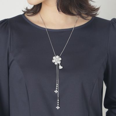 ＜TO BE CHIC (Women)＞フラワースライドネックレス（Ｗ５Ｖ０９３２８＿＿）