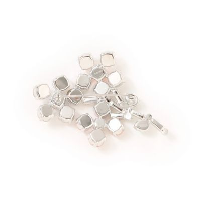 フロストビジューフラワーブローチ（Ｗ５Ｖ２３５１３＿＿）