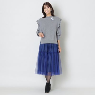 フェイクファー プチブローチ（W5V25443＿＿） | TO BE CHIC