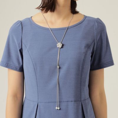 ＜TO BE CHIC (Women)＞ローズパヴェネックレス（Ｗ５Ｖ３２１４８＿＿）