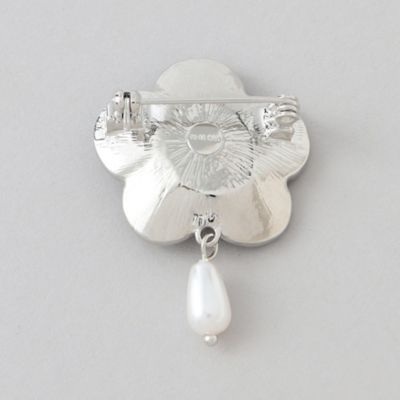 ✨️美品　レア　人気クレイサス　カメリア　ブローチ　未使用 CLATHAS（クレイサス） カメリア フラワーブローチ ピンク色