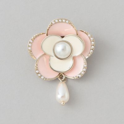 カメリアのブローチ セール】 【OUTLET】カメリアブローチ （ブローチ・コサージュ