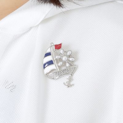＜TO BE CHIC (Women)＞ヨットブローチ（Ｗ５Ｖ４３５３１＿＿）