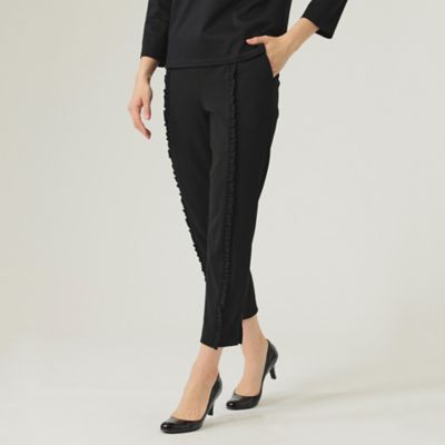 ＜TO BE CHIC (Women)＞【Ｌ】センターフリル　レギパン（Ｗ５Ｘ９８１２７＿＿）