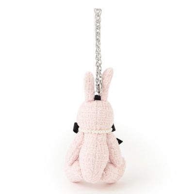 【美品】TO BE CHIC ラビット チャーム中綿 ファー切り替えベスト 46 美品】TO BE CHIC ラビット チャーム中綿 ファー切り替えベスト 46