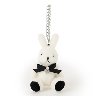 ＜TO BE CHIC (Women)＞フェイクファーラビット　バッグチャーム【エマ】（Ｗ５Ｙ４２６４４＿＿）