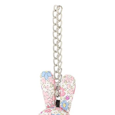 バッグチャーム ラビット 不思議の国のアリス 真鍮 フラワーラビット バッグチャーム【アリス