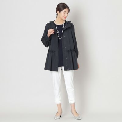 【Ｌ】【はっ水】ハイカウントタフタ　スプリングコート（Ｗ７Ａ０４５２３＿＿）