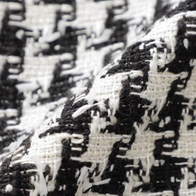 【Ｌ】ハウンドトゥースツイードスタンドカラー　ジャケット（Ｗ７Ｅ０２２４１＿＿）