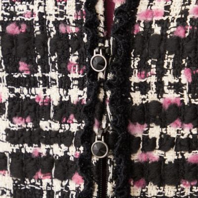 ★THIRD MAGAZINEファンシーツイードジャケット〈9〉 レディース サードマガジン THIRD MAGAZINE ファンシーツイードジャケット