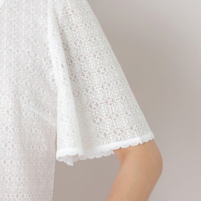 【Ｌ】フラワー刺しゅうコンビ　ボレロ（Ｗ７Ｆ０９５５０＿＿）