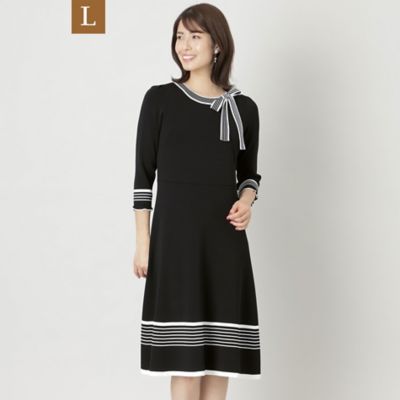 TO BE  CHIC 秋冬物ワンピースひざ丈ワンピース