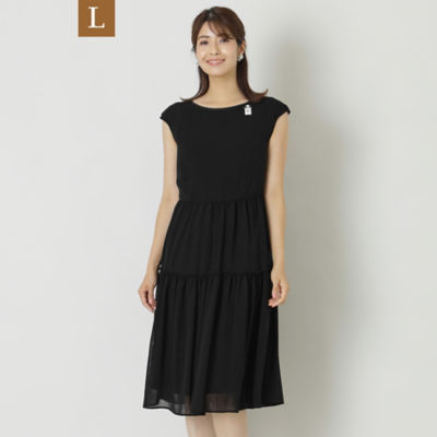 ＜TO BE CHIC L (Women/大きいサイズ)＞【Ｌ】スラブボイル　ワンピース（Ｗ７Ｊ０２４０１＿＿）