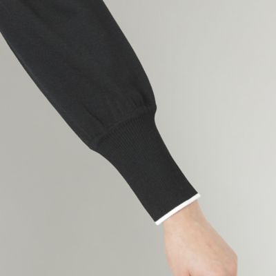 【Ｌ】レーヨンナイロンコンビ　ニットワンピース（Ｗ７Ｊ０３３１５＿＿）