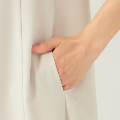 【Ｌ】ラッセルレースバックサテン　ワンピース（Ｗ７Ｊ０８１３９＿＿）