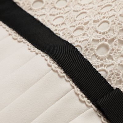 【Ｌ】ラッセルレースバックサテン　ワンピース（Ｗ７Ｊ０８１３９＿＿）