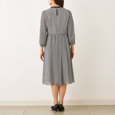 ワンピース　まとめ売り　75点セット！ L】ブラックジョーゼット ワンピース（W7J08673＿＿