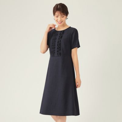 【Ｌ】アイアスストレッチ　ワンピース（Ｗ７Ｊ１０１４６＿＿）