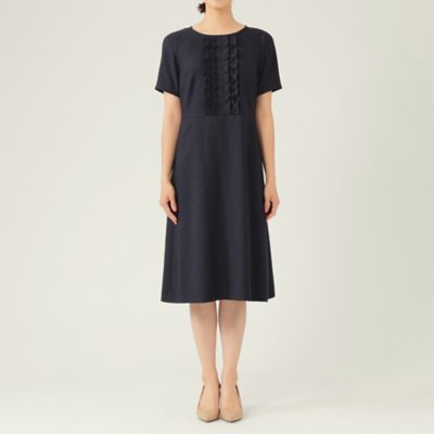 【Ｌ】アイアスストレッチ　ワンピース（Ｗ７Ｊ１０１４６＿＿）