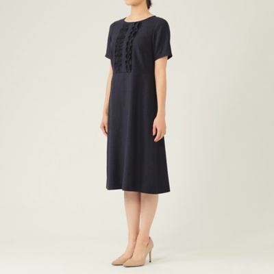 【Ｌ】アイアスストレッチ　ワンピース（Ｗ７Ｊ１０１４６＿＿）