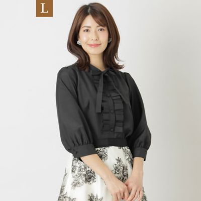 CAROLINA GLASER ビッグ襟フリルブラウス wee9s ブラウス シャツ big collar frill blouse / 付け襟風