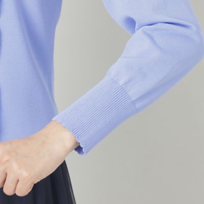 【Ｌ】レーヨンナイロンフリル　プルオーバーニット（Ｗ７Ｎ０２３６０＿＿）
