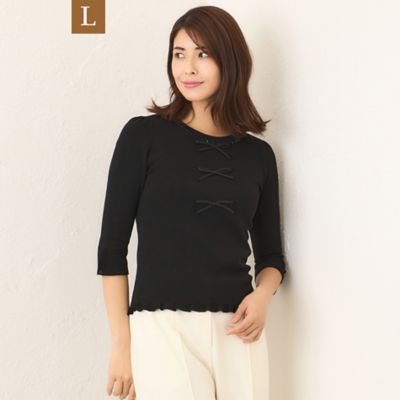 ブラック系 TO BE CHIC L (Women/大きいサイズ)の大きいサイズ