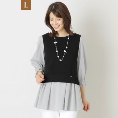 TO BE CHIC L (Women/大きいサイズ) / トゥー ビー シックＬ TOP