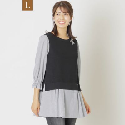 TO BE CHIC L (Women/大きいサイズ) / トゥー ビー シックＬ TOP | レディース | ファッション・服 |  三越伊勢丹オンラインストア・通販【公式】