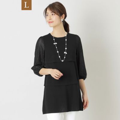 TO BE CHIC L (Women/大きいサイズ) / トゥー ビー シックＬ TOP