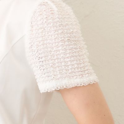 【Ｌ】コマフリル　カットソーコンビプルオーバー（Ｗ７Ｐ０５６１３＿＿）