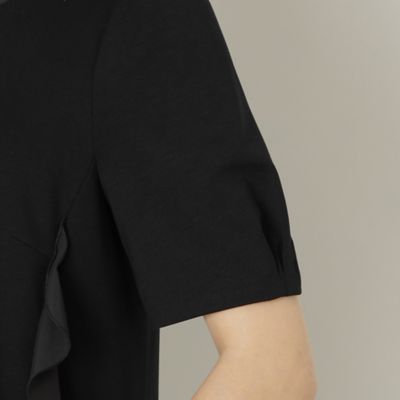 【Ｌ】ストレッチポンチ　チュニックカットソー（Ｗ７Ｐ０７３６２＿＿）