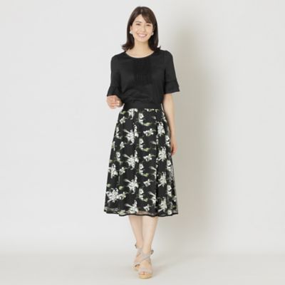 【Ｌ】シルケットポンチ　プルオーバーカットソー（Ｗ７Ｐ０８３４６＿＿）