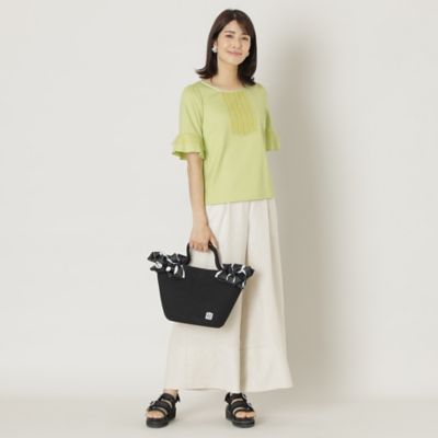【Ｌ】シルケットポンチ　プルオーバーカットソー（Ｗ７Ｐ０８３４６＿＿）