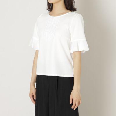 【Ｌ】シルケットポンチ　プルオーバーカットソー（Ｗ７Ｐ０８３４６＿＿）