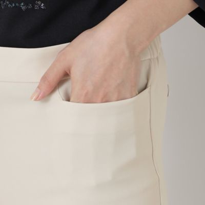 【Ｌ】トリアセダブルクロス　ストレッチパンツ（Ｗ７Ｒ０１２０７＿＿）