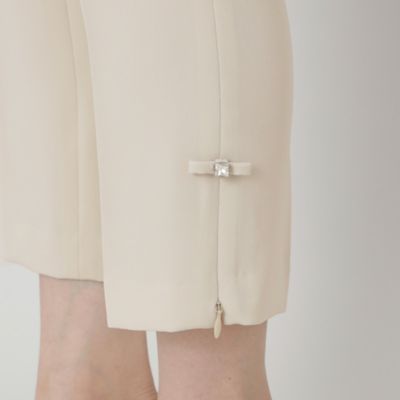 【Ｌ】トリアセダブルクロス　ストレッチパンツ（Ｗ７Ｒ０１２０７＿＿）