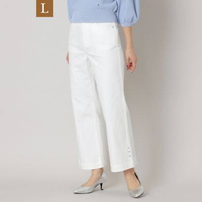 TO BE CHIC L (Women/大きいサイズ)/トゥー ビー シックＬ 【Ｌ】カラーワイドシルエット　デニムパンツ（Ｗ７Ｒ０２５２０＿＿）