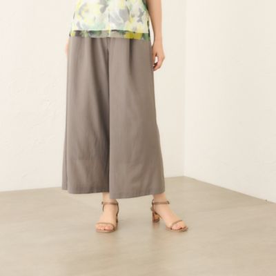 TO BE CHIC L (Women/大きいサイズ)/トゥー ビー シックＬ 【Ｌ】ライトローン　ワイドパンツ（Ｗ７Ｒ０４６１５＿＿）