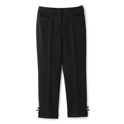 新品タグ　未使用　大きいサイズ42 トゥービーシック　ウエストゴムパンツ　黒 TO BE CHIC - TO BE CHIC(トゥービーシック) パンツ サイズ42 L