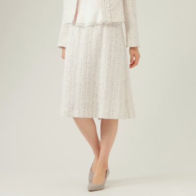 TO BE CHIC L (Women/大きいサイズ)/トゥー ビー シックＬ 【Ｌ】ファンシーツイード　スカート（Ｗ７Ｓ０１１０１＿＿）