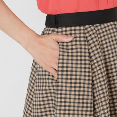 美品　PRADA プラダ　ギンガムチェックスカート　ピンクホワイト　レース　L 楽天市場】【プラダ】Prada 16年 ウール ギンガムチェック