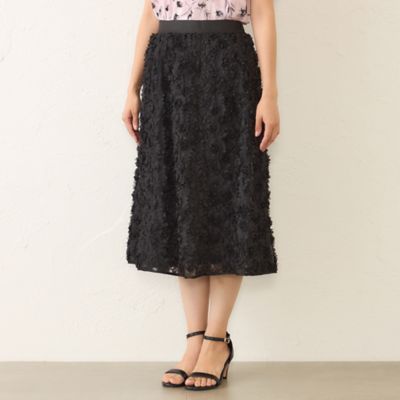 複数購入者未使用　大きいサイズ46 トゥービーシック　ウエストゴム　花柄スカート TO BE CHIC L (Women/大きいサイズ) / トゥー ビー シックL TOP