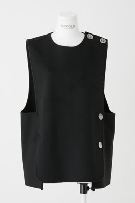 エンフォルド enfold silhouette vest ベスト | nate-hospital.com